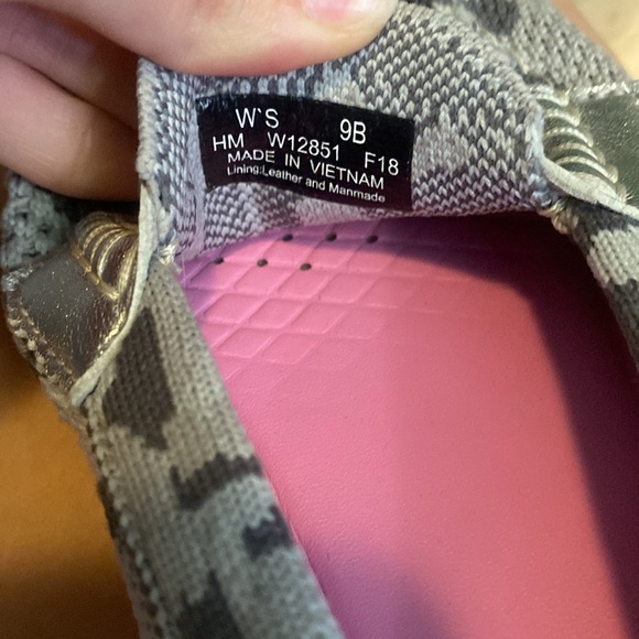 Cole Haan Women’s Grand Pinch Main Gray Camo Classic Penny Loafers - Picture 3 of 5